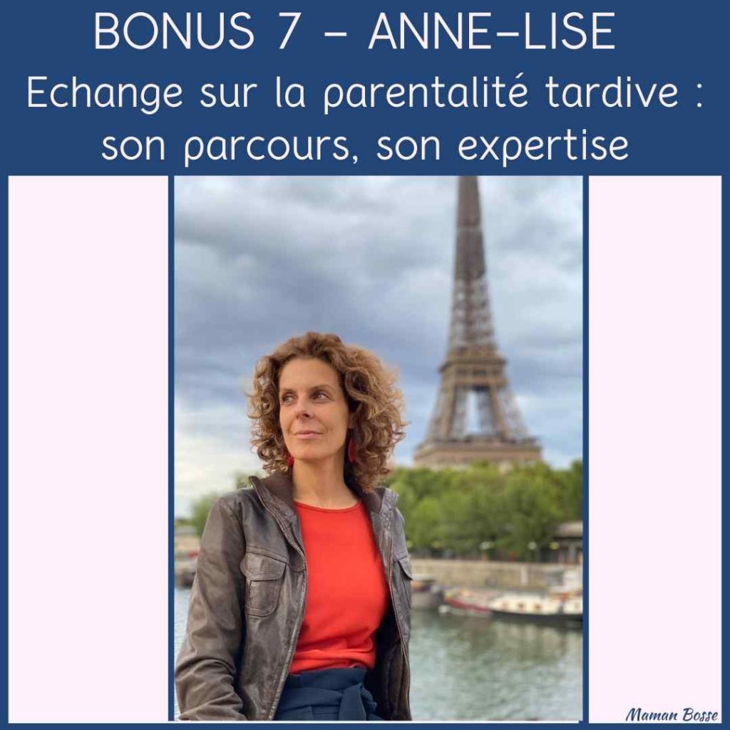 entretien anne lise pernotte avoir un enfant à 40 ans