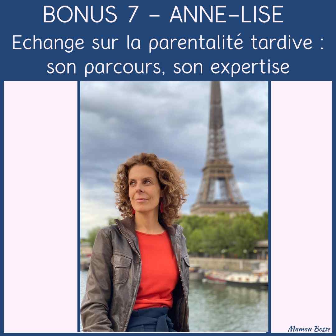 entretien anne lise pernotte avoir un enfant à 40 ans