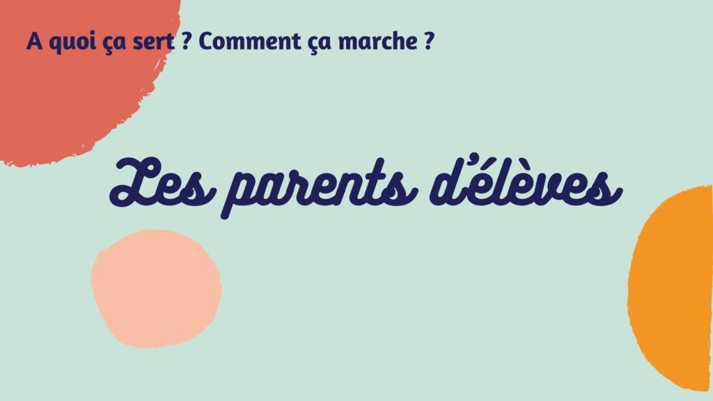 élection des parents d'élèves